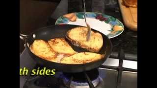 Real French Toast by real French Chef JeanJacques Bernat [upl. by Sitnerp]