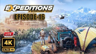 Expeditions A MudRunner Game Live Episode16  4K Video [upl. by Anneiv]