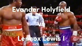 Lennox Lewis Vs Evander Holyfield I  Undisputed  1999  Highlights [upl. by Arlyne]