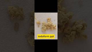 Iodoform preparation Chemistry Class 12 [upl. by Akinad]