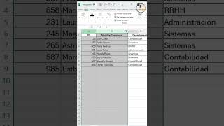 Como aplicar Bordes Automáticos en Excel excel excelbasico [upl. by Novart44]