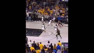 DiVincenzo scoops it into the hoop and how 😱 DubNation PlayoffMode shorts [upl. by Ynney934]