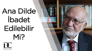 Namaz içerisinde ana dilde dua edilebilir mi  Prof Dr Süleyman Ateş [upl. by Emorej]