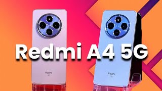 Redmi A4 5G With Snapdragon 4s Gen 2 50Megapixel Rear Camera Launched in India [upl. by Zug80]