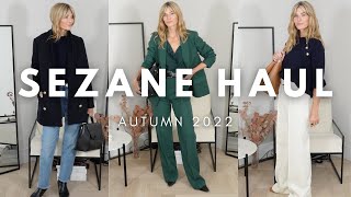 SEZANE HAUL AUTUMN  Parisian Style Lookbook [upl. by Anneirda]