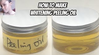 How To Make Whitening Peeling Oil  How To Dissolve Salicylic Acid  Acids Used On The Skin [upl. by Gaulin]