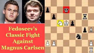 Fedoseevs Classic Fight Against Magnus Carlsen  Chess Olympiad 2024 [upl. by Sandye]