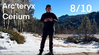 Arcteryx Cerium Jacket Hoodless  Gear Review [upl. by Anrev]