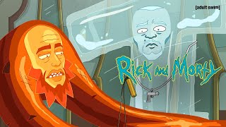 Rick and Morty  S7E8 Cold Open Rise of the Numbericons The Movie  adult swim [upl. by Edahc]