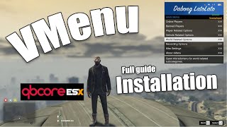 How to download and install Vmenu for your FiveM server Esx and QBcore  Latest Installation [upl. by Ahsitahs407]