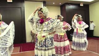 Panama Day 7 Traditional Panamanian Music and Dance at the Farewell Dinner [upl. by Helas]