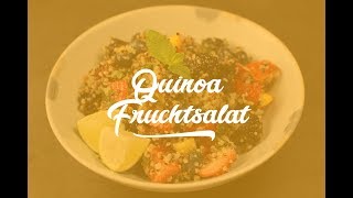 Quinoa Fruchtsalat 🥗  Rezept HCLF amp vegan [upl. by Peder38]