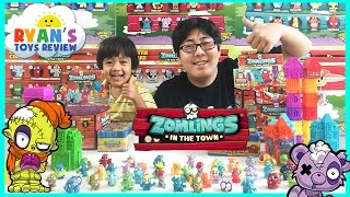 Zomlings In The Town USA Series 1 Opening Surprise Toys [upl. by Magnusson]