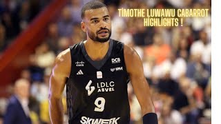 Timothe luwawu cabarrot 20232024 Season Highlights Welcome to Baskonia [upl. by Acinelav680]