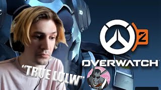 XQC REACTS TO OVERWATCH 2 A PATHETIC PREVIEW BY DUNKEY wchat [upl. by Porche]