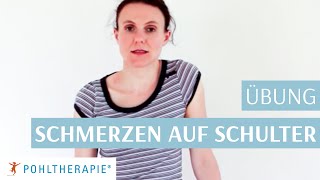 Schulterschmerzen Übung bei Schmerzen oben auf der Schulter [upl. by Irina103]