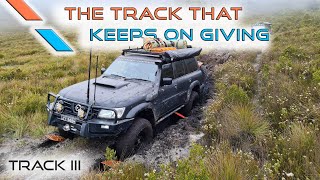 WE DIDNT EXPECT THIS Winching wheel lifts and bog holes THIS TRACK NEVER ENDS S5T3 [upl. by Cherin]