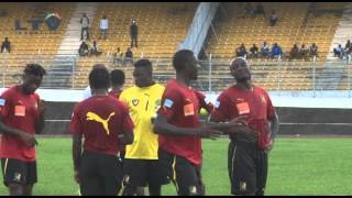 Samuel Etoo training with Cameroon [upl. by Llekcir]