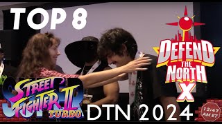 Super Street Fighter 2 Turbo  Top 8 at Defend The North 2024  DTNX [upl. by Dinesh144]