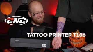 CNC T106P8011 Tattoo Printer How does it work [upl. by Afesoj]