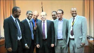 Part 1 Prime Minister Meles of Ethiopia with Eritrean Journalists interview [upl. by Casilde]