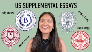 US Supplemental Essays Barnard Georgetown Fordham and BU [upl. by Geldens995]