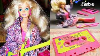 Barbie and the Beat  The Beat Shine and Jammin Disco Jeans Barbie cassette 1990 [upl. by Eigger]