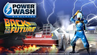 PowerWash Simulator DLC PowerWash Simulator Back to the Future 4 [upl. by Dranreb128]