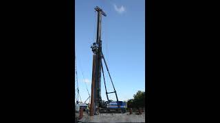 Woltman THW 7528D drilling Rig Volker Staal en Funderingen [upl. by Aihseit671]