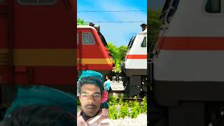 Humsafar express locomotive falled rescued by WAP4 train [upl. by Horn302]