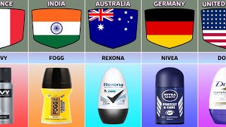 Deodorant From Different Countries [upl. by Nepil]