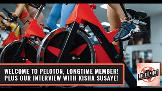 Welcome To Peloton Longtime Member plus our interview with Kisha Susaye [upl. by Ahsir]