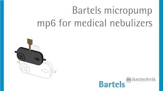 Bartels micropump mp6 for medical nebulizers  Bartels Mikrotechnik [upl. by Ivett]