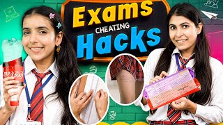 Exams Cheating Hacks  Topper vs Failure  School Students Life  Anaysa [upl. by Hamfurd]