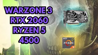 WARZONE 3 RTX 2060 RYZEN 5 4500  Call of Duty III Gameplay  Lockdown Warzone [upl. by Godbeare]