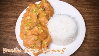 Brazilian Chicken Stroganoff  Quick and Easy Chicken Stroganoff  Creamy Chicken Stroganoff Recipe [upl. by Notsud]