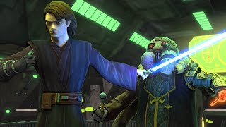 Anakin Defeats Admiral Trench 4K HDR  Star Wars The Clone Wars [upl. by Betthezul958]