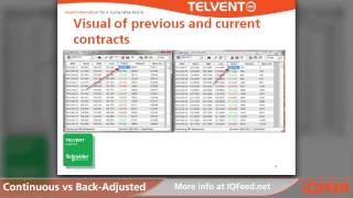 Continuous vs Back Adjusted Futures Contracts in DTN IQFeed [upl. by Lathrop]