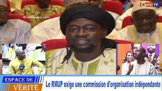 urgent Le RMUP exige une commission dorganisation indépendante [upl. by Oderfla314]