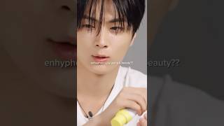 JAY ENHYPHEN USES KBEAUTY 🤯 jay enhypen handcare kpop [upl. by Acinaj401]