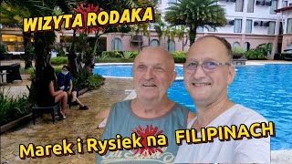 Fajni POLACY na FILIPINACH Podroz Hotel i KOLACJA Rysiu odwiedza Marka [upl. by Eyllib]