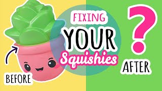 Squishy Makeovers Fixing Your Squishies 35 [upl. by Anole69]