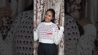 viral trendy crop top Sweaters from myntra shorts trending youtubeshorts ytshorts youtube [upl. by Brooking]