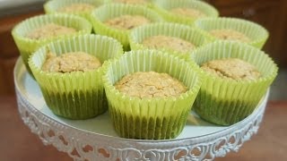 MUFFINS DE PLÁTANO Y AVENA SALUDABLES  BAKING DAY [upl. by Virgina]