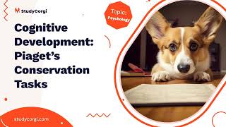 Cognitive Development Piaget’s Conservation Tasks  Research Paper Example [upl. by Naloc]