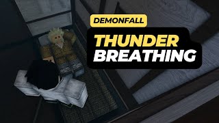 How to Get the Thunder Breathing Style Full Guide in Roblox Demonfall [upl. by Gunar]