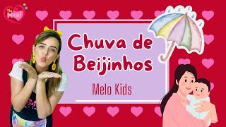 CHUVA DE BEIJINHOS  Dia das Mães  GESTOS  Música FÁCIL  Canção de millermelokids [upl. by Ailemor]