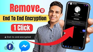 end to end encryption messenger turn off  how to remove end to end encryption in messenger [upl. by Ecydnac]