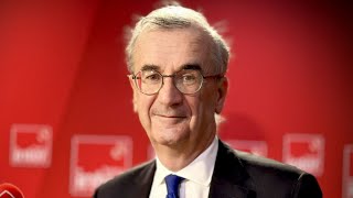 François Villeroy de Galhau  quotLéconomie française confirme chaque mois une certaine résistancequot [upl. by Wanonah]