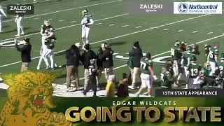 1 Edgar Wildcats vs 2 Boyceville Bulldogs  2024 WIAA Football Playoffs  Zaleski Sports [upl. by Gustie593]